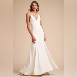 BHLDN JENNY YOO ESTELLE GOWN WEDDING DRESS